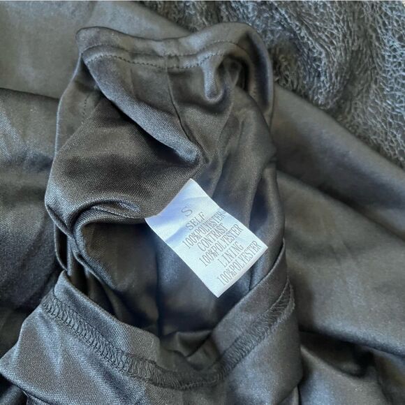 Klesis Lace Black Puff Sleeve Midi Dress Small - Picture 6 of 9